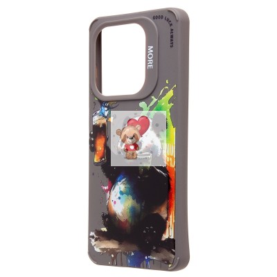 Чехол-накладка для Tecno Spark 20C (панда) (серый) - SC335