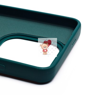 Чехол-накладка для Tecno Spark 20C (собака) (темно-зеленый) - SC335