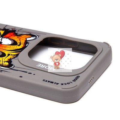 Чехол-накладка для Tecno Spark 20C (тигр) (серый) - SC335