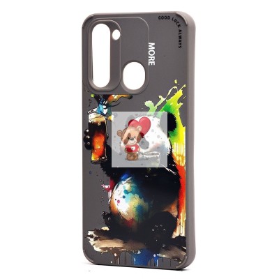 Чехол-накладка для Tecno Spark GO 2022 (панда) (серый) - SC335