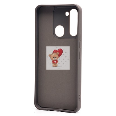 Чехол-накладка для Tecno Spark GO 2022 (панда) (серый) - SC335