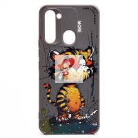 Чехол-накладка для Tecno Spark GO 2022 (тигр) (серый) - SC335