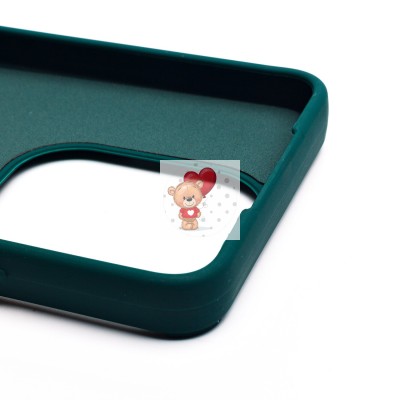 Чехол-накладка для Tecno Spark GO 2023 (медведь) (темно-зеленый) - SC335