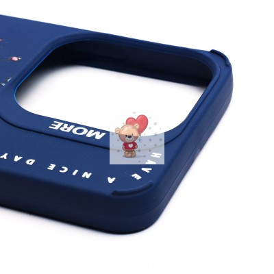 Чехол-накладка для Tecno Spark GO 2023 (овечка) (темно-синий) - SC335