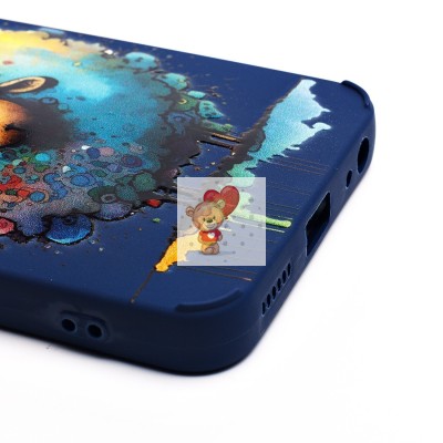 Чехол-накладка для Tecno Spark GO 2023 (овечка) (темно-синий) - SC335