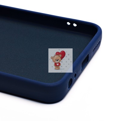 Чехол-накладка для Tecno Spark GO 2023 (овечка) (темно-синий) - SC335