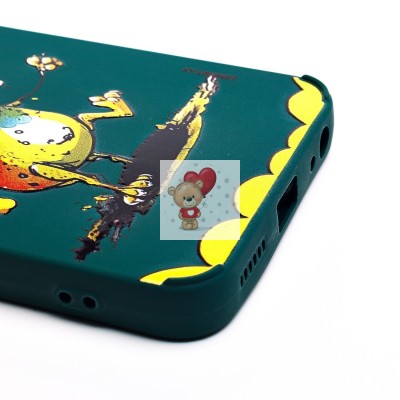 Чехол-накладка для Tecno Spark GO 2023 (собака) (темно-зеленый) - SC335