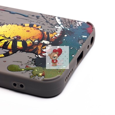 Чехол-накладка для Tecno Spark GO 2023 (тигр) (серый) - SC335