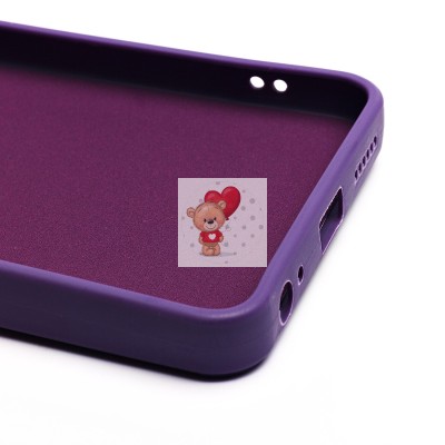 Чехол-накладка для Tecno Spark GO 2024 (кот) (фиолетовый) - SC335