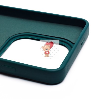 Чехол-накладка для Tecno Spark GO 2024 (медведь) (темно-зеленый) - SC335