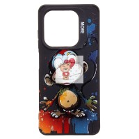 Чехол-накладка для Tecno Spark Go 2024 (обезьяна) (черный) - SC335