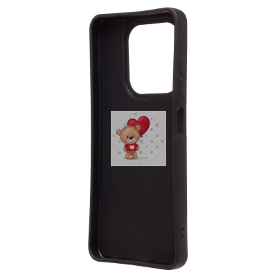 Чехол-накладка для Tecno Spark Go 2024 (обезьяна) (черный) - SC335 Чехол-накладка для Tecno Spark Go 2024 (обезьяна) (черный) - SC335