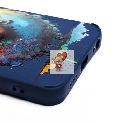 Чехол-накладка для Tecno Spark GO 2024 (овечка) (темно-синий) - SC335