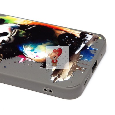 Чехол-накладка для Xiaomi Redmi 10C (панда) (серый) - SC335 Чехол-накладка для Xiaomi Redmi 10C (панда) (серый) - SC335