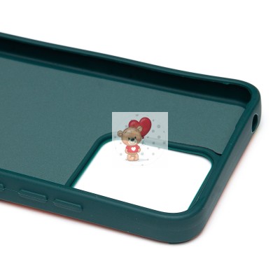 Чехол-накладка для Xiaomi Redmi 10C (собака) (темно-зеленый) - SC335 Чехол-накладка для Xiaomi Redmi 10C (собака) (темно-зеленый) - SC335