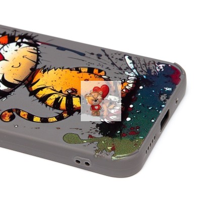 Чехол-накладка для Xiaomi Redmi 10C (тигр) (серый) - SC335 Чехол-накладка для Xiaomi Redmi 10C (тигр) (серый) - SC335