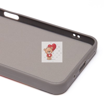 Чехол-накладка для Xiaomi Redmi 12 (панда) (серый) - SC335