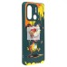 Чехол-накладка для Xiaomi Redmi 12C (собака) (темно-зеленый) - SC335