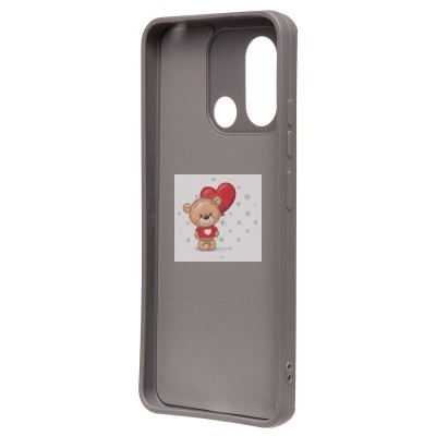 Чехол-накладка для Xiaomi Redmi 12C (тигр) (серый) - SC335 Чехол-накладка для Xiaomi Redmi 12C (тигр) (серый) - SC335