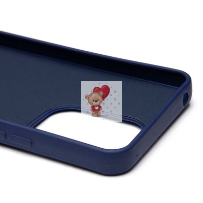 Чехол-накладка для Xiaomi Poco C65 (заяц) (темно-синий) - SC335