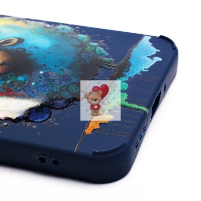 Чехол-накладка для Xiaomi Redmi 13C 4G (овечка) (темно-синий) - SC335