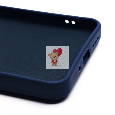 Чехол-накладка для Xiaomi Redmi 13C 4G (овечка) (темно-синий) - SC335