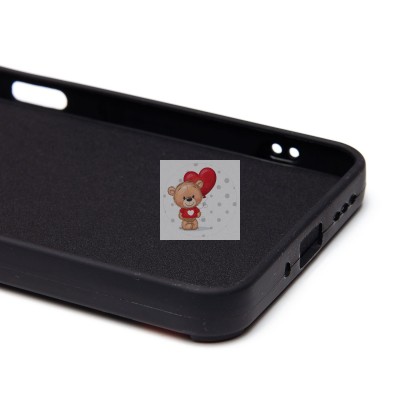 Чехол-накладка для Xiaomi Poco C65 (утка) (черный) - SC335 Чехол-накладка для Xiaomi Poco C65 (утка) (черный) - SC335