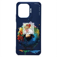 Чехол-накладка для Xiaomi Redmi 13C 5G (овечка) (темно-синий) - SC335 Чехол-накладка для Xiaomi Redmi 13C 5G (овечка) (темно-синий) - SC335