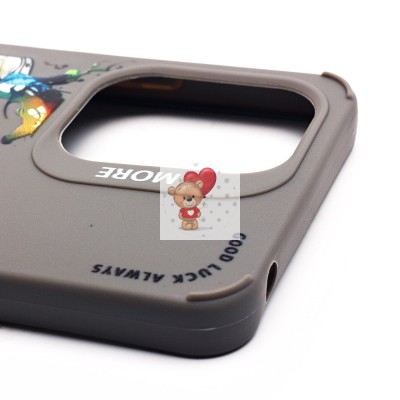 Чехол-накладка для Xiaomi Redmi 13C 5G (панда) (серый) - SC335 Чехол-накладка для Xiaomi Redmi 13C 5G (панда) (серый) - SC335