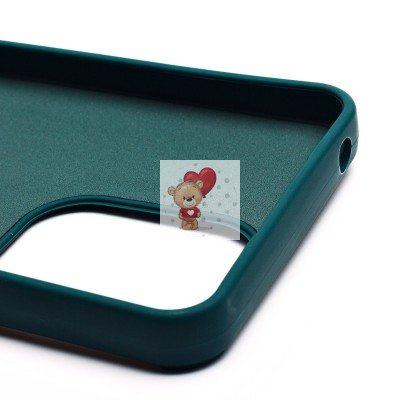 Чехол-накладка для Xiaomi Redmi 13C 5G (собака) (темно-зеленый) - SC335 Чехол-накладка для Xiaomi Redmi 13C 5G (собака) (темно-зеленый) - SC335
