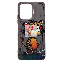 Чехол-накладка для Xiaomi Poco M6 5G (тигр) (серый) - SC335