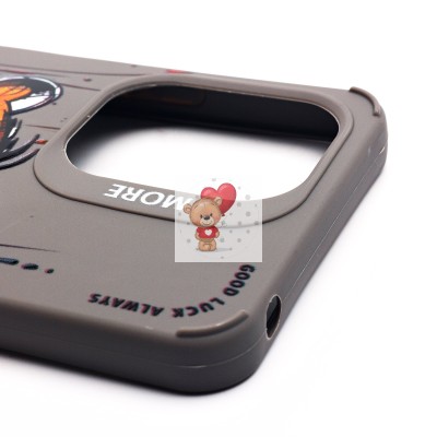 Чехол-накладка для Xiaomi Redmi 13C 5G (тигр) (серый) - SC335 Чехол-накладка для Xiaomi Redmi 13C 5G (тигр) (серый) - SC335