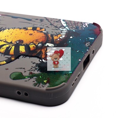 Чехол-накладка для Xiaomi Redmi 13C 5G (тигр) (серый) - SC335 Чехол-накладка для Xiaomi Redmi 13C 5G (тигр) (серый) - SC335