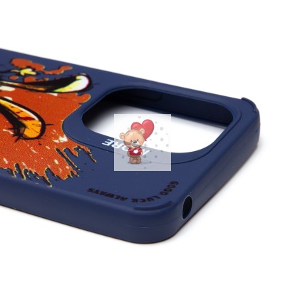 Чехол-накладка для Xiaomi Redmi 13C 5G (заяц) (темно-синий) - SC335 Чехол-накладка для Xiaomi Redmi 13C 5G (заяц) (темно-синий) - SC335