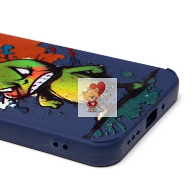 Чехол-накладка для Xiaomi Redmi 13C 5G (заяц) (темно-синий) - SC335 Чехол-накладка для Xiaomi Redmi 13C 5G (заяц) (темно-синий) - SC335