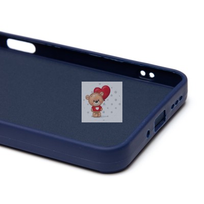 Чехол-накладка для Xiaomi Redmi 13C 5G (заяц) (темно-синий) - SC335 Чехол-накладка для Xiaomi Redmi 13C 5G (заяц) (темно-синий) - SC335