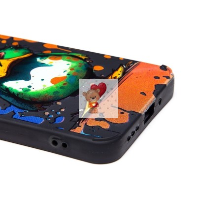 Чехол-накладка для Xiaomi Redmi 13C 5G (утка) (черный) - SC335 Чехол-накладка для Xiaomi Redmi 13C 5G (утка) (черный) - SC335