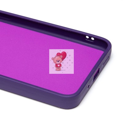 Чехол-накладка для Xiaomi Redmi 9A (кот) (фиолетовый) - SC335