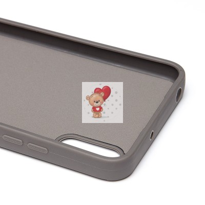 Чехол-накладка для Xiaomi Redmi 9A (панда) (серый) - SC335