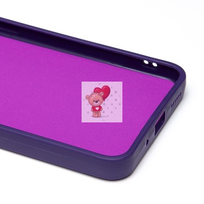 Чехол-накладка для Xiaomi Redmi 9C (кот) (фиолетовый) - SC335