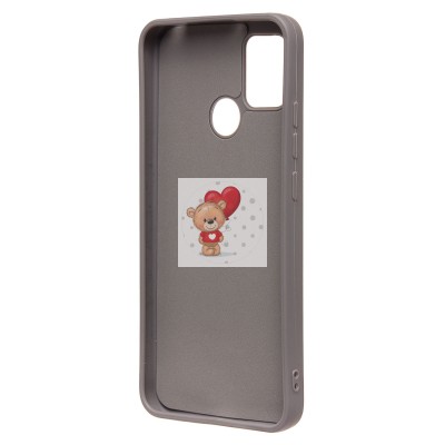 Чехол-накладка для Xiaomi Redmi 9C (панда) (серый) - SC335