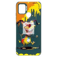 Чехол-накладка для Xiaomi Redmi 9C (собака) (темно-зеленый) - SC335