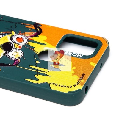 Чехол-накладка для Xiaomi Redmi 9C (собака) (темно-зеленый) - SC335