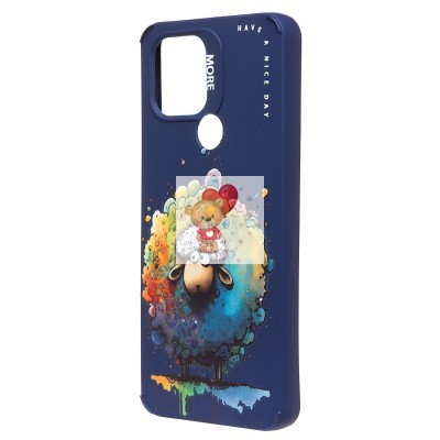 Чехол-накладка для Xiaomi Redmi A1+ (овечка) (темно-синий) - SC335