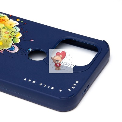 Чехол-накладка для Xiaomi Redmi A1+ (овечка) (темно-синий) - SC335