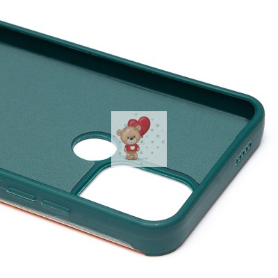 Чехол-накладка для Xiaomi Redmi A1+ (собака) (темно-зеленый) - SC335