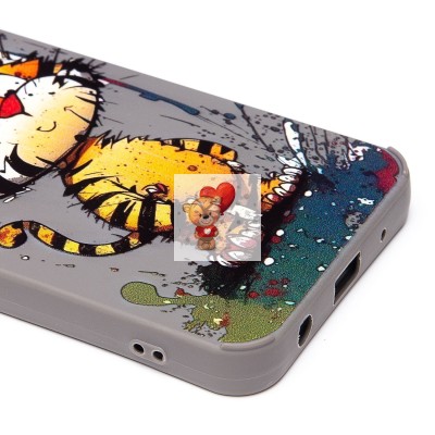 Чехол-накладка для Xiaomi Redmi A1+ (тигр) (серый) - SC335