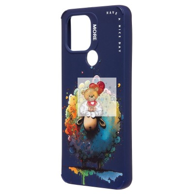 Чехол-накладка для Xiaomi Redmi A2+ (овечка) (темно-синий) - SC335