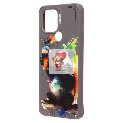 Чехол-накладка для Xiaomi Redmi A2+/Xiaomi Poco C51# (панда) (серый) - SC335 Чехол-накладка для Xiaomi Redmi A2+/Xiaomi Poco C51# (панда) (серый) - SC335