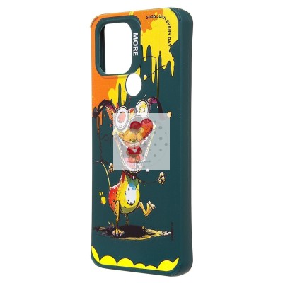 Чехол-накладка для Xiaomi Redmi A2+ (собака) (темно-зеленый) - SC335